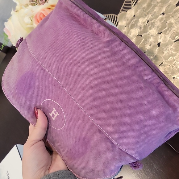 Authentic Large Hermes pouch - Picture 6 of 12